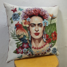 Capa de Almofada “Frida Kahlo Tropical”