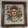 Quadro Frida Kahlo Tropical