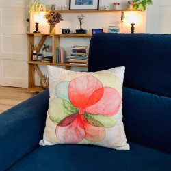 Capa de Almofada O que arde...