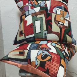 Capas de Almofada em Tapeçaria. Inspiração Málaga & Picasso