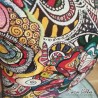 Capa de Almofada Boho Multicolor