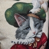 Capa de Almofada Gato Pintor